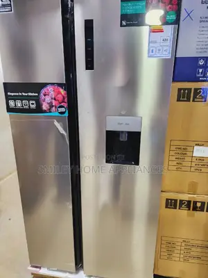 New Stock Hisense 670ltrs Side by Side Fridge