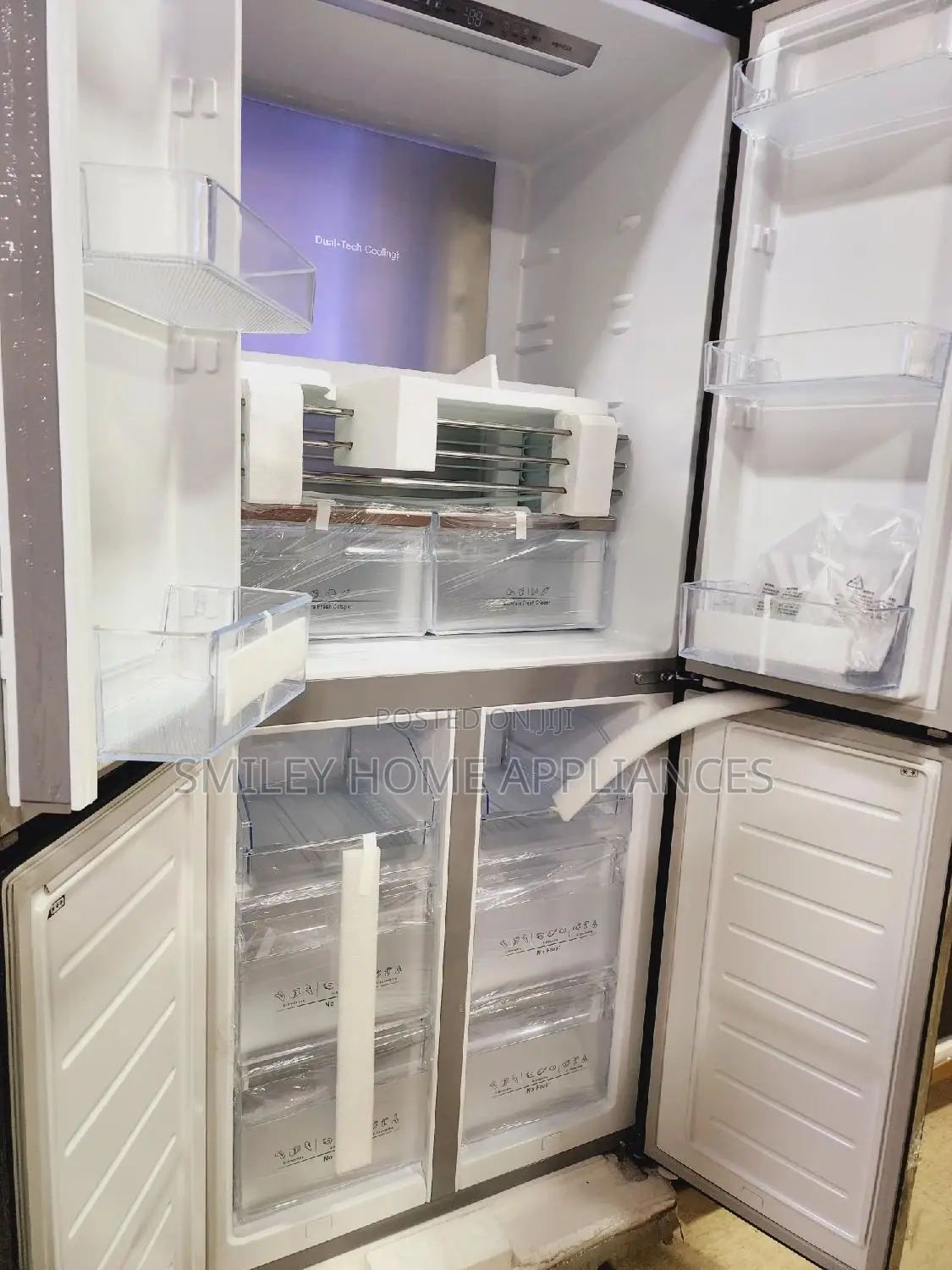 Brand New Hisense 561ltrs Side by Side Refrigerator