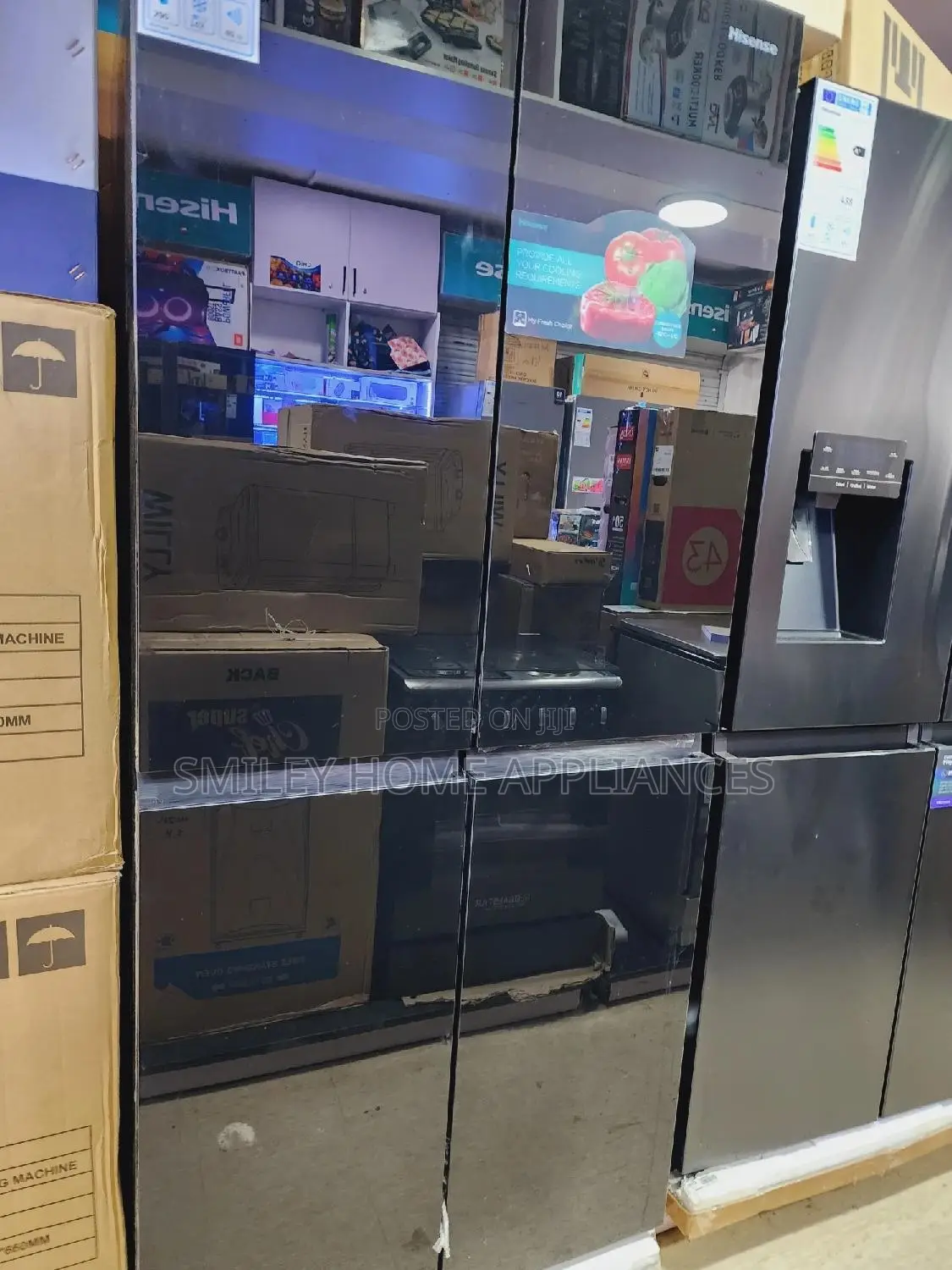 Hisense 561 French Door Style Refrigerator