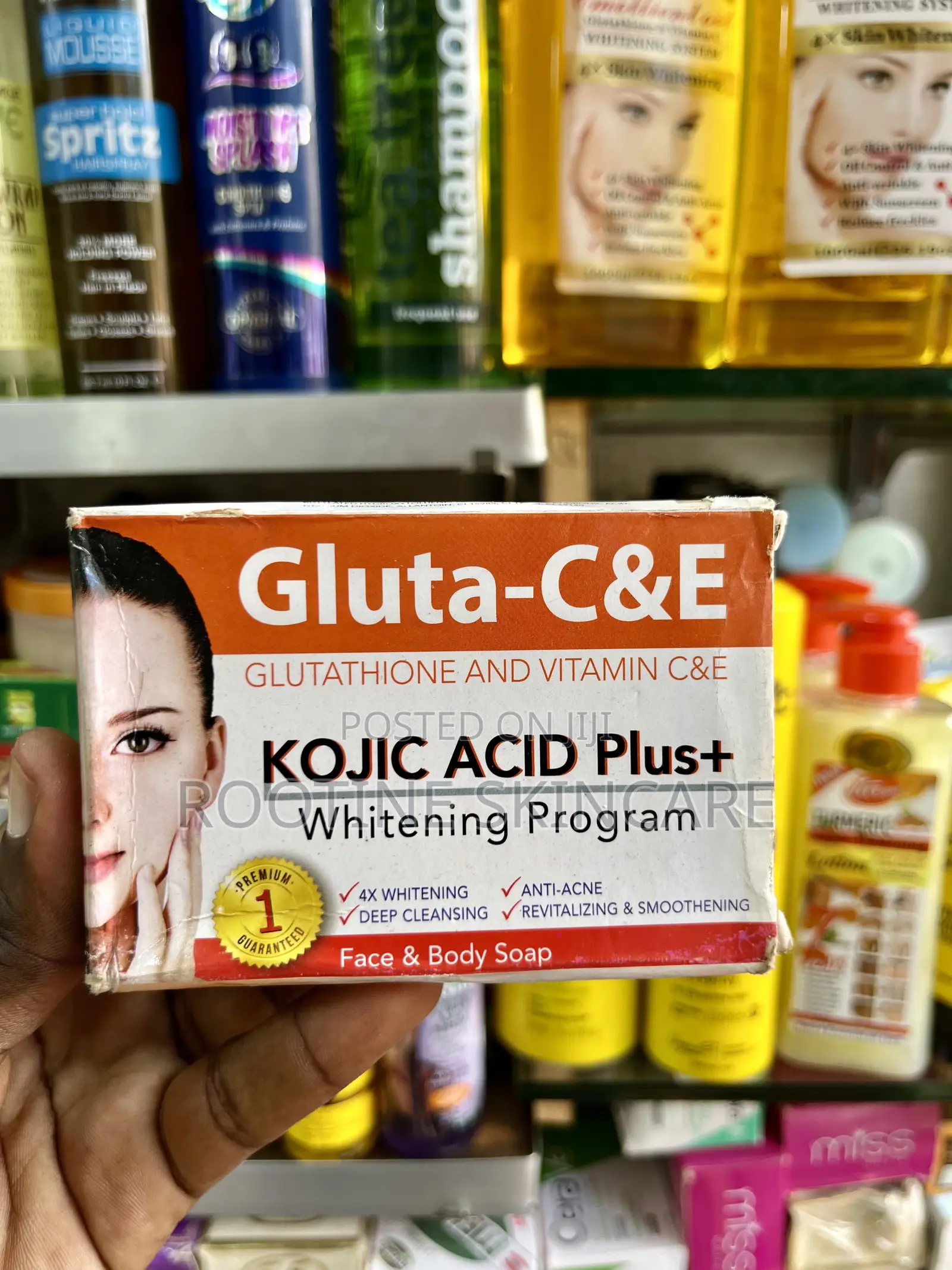 Gluta C E Kojic Acid Whitening Soap