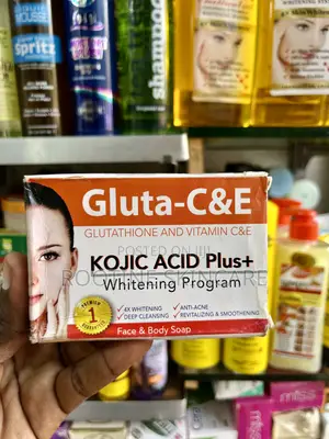 Gluta C E Kojic Acid Whitening Soap