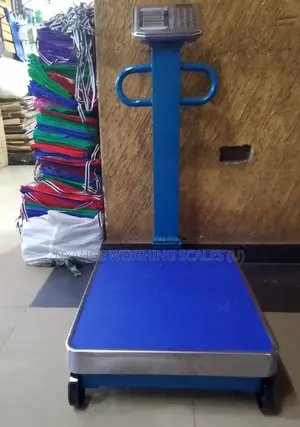 600kg Weights Platform Weighing Scales With Wheels (1)