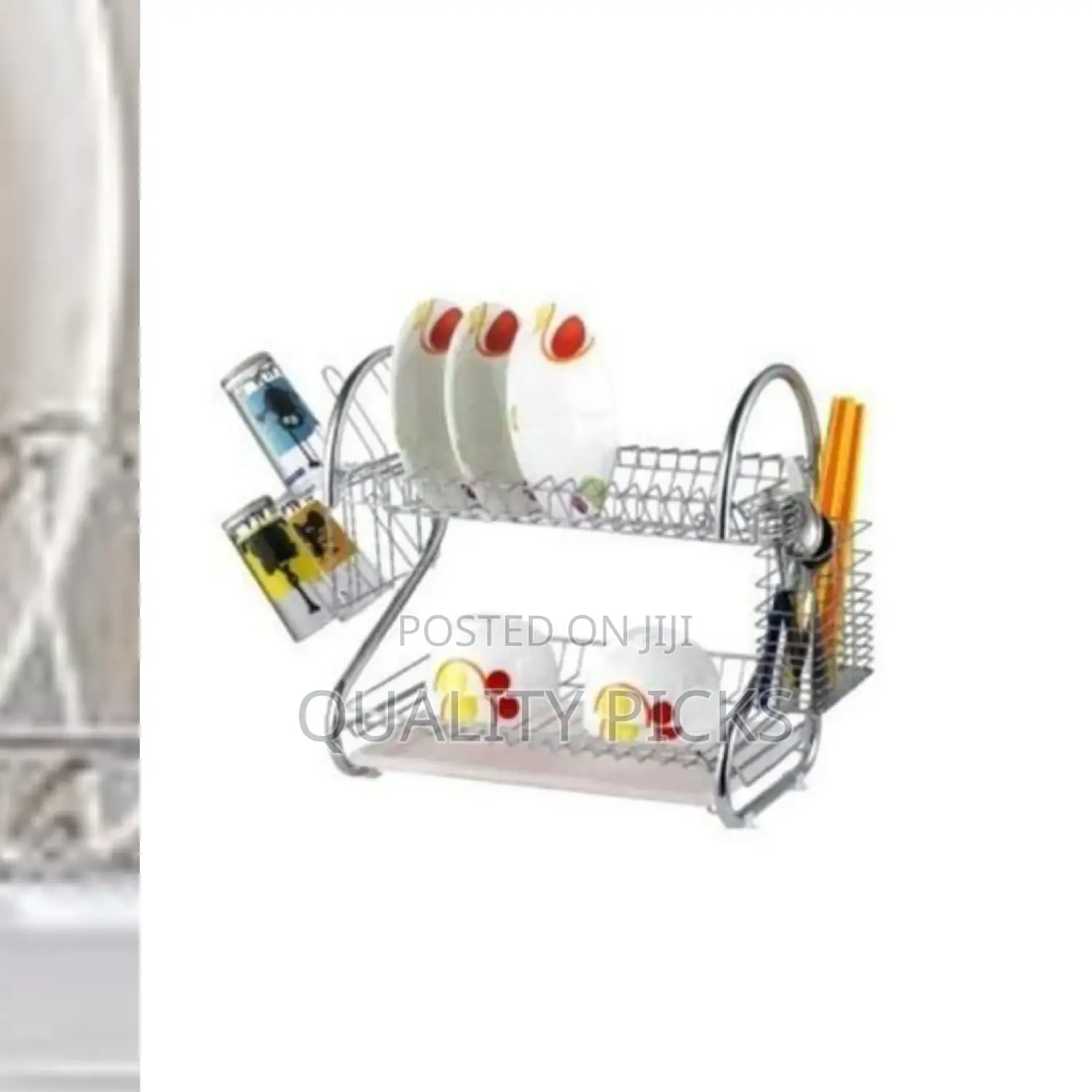 Stainless 2 Layer Dish Rack