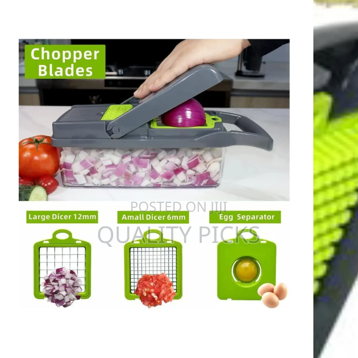 8 In 1 Manual Vegetable Chopper