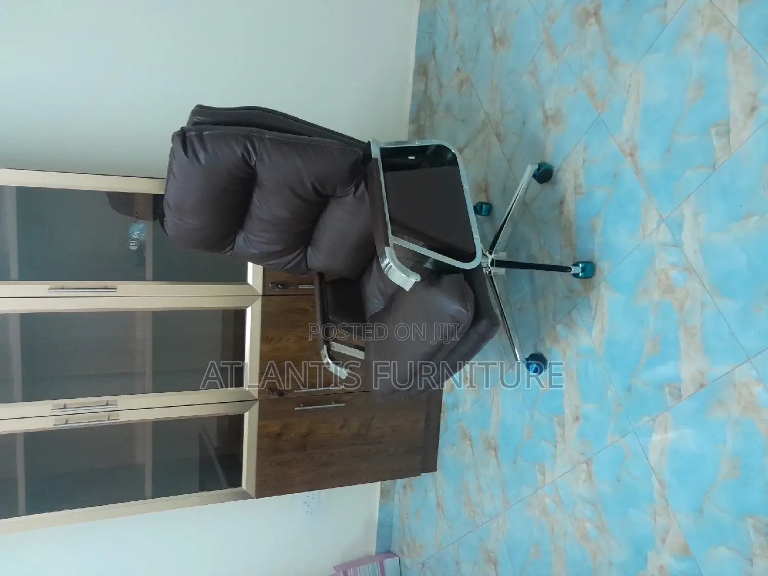 Office Set Table, Chair and Cabinet