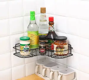 Bathroom Corner/ Kitchen Storage Holder Organizer Shelf
