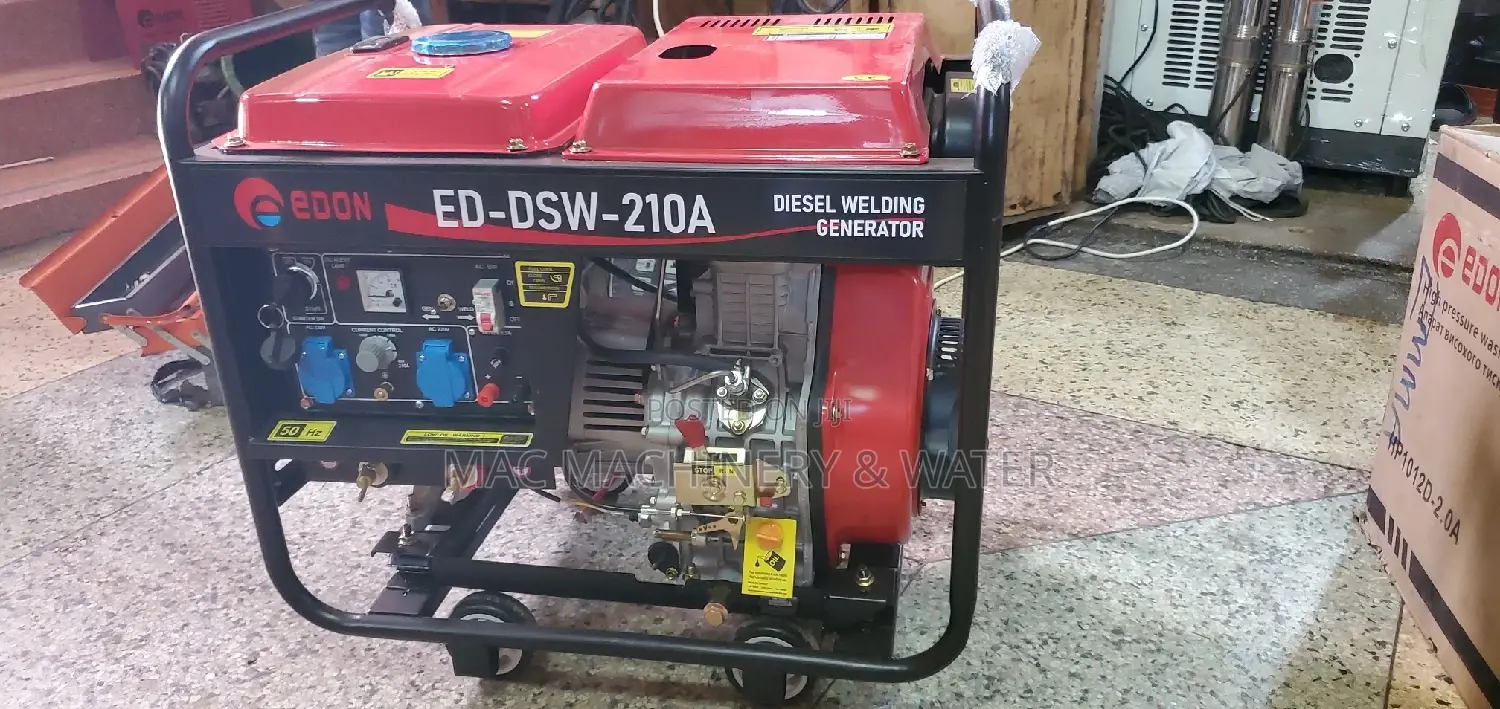Diesel Welding Generator 7.5kva 210A EDON