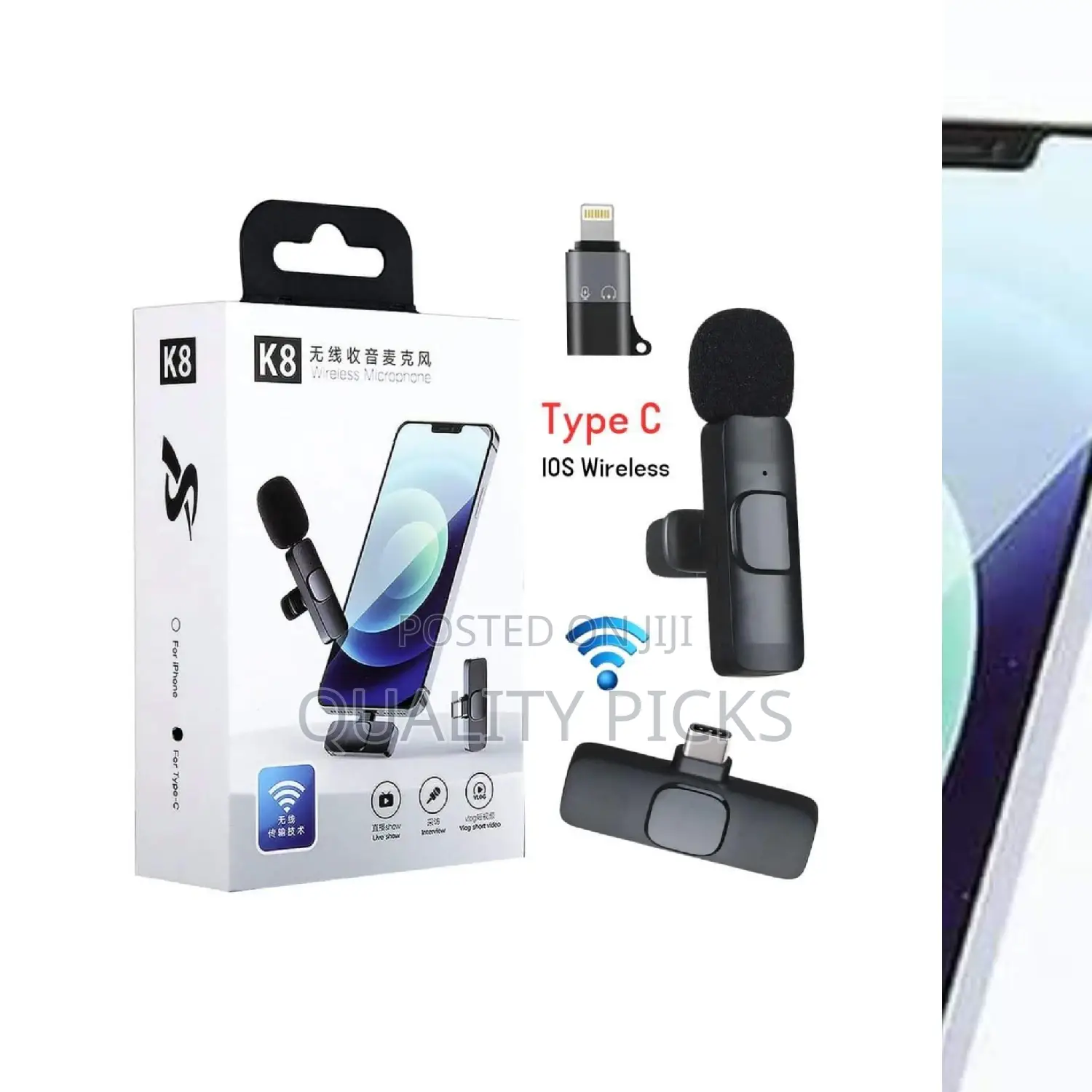 Led Wireless Microphone