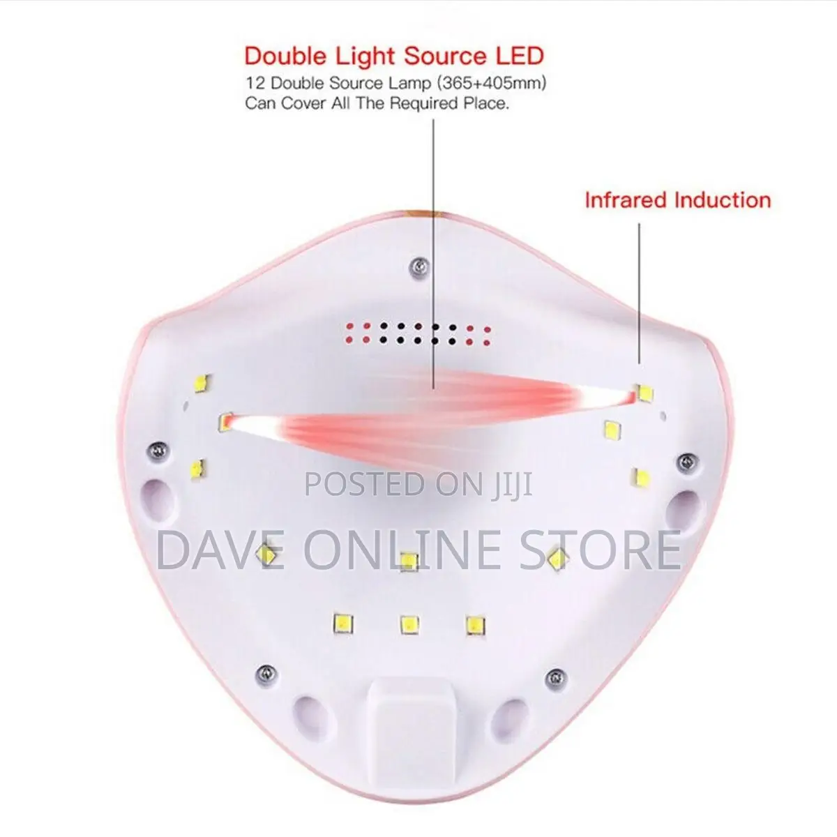 36W 1 Set Portable Dry LED UV Lamp Nail Kit