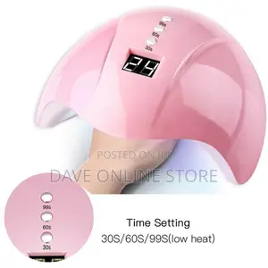36W 1 Set Portable Dry LED UV Lamp Nail Kit