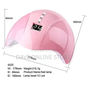 36W 1 Set Portable Dry LED UV Lamp Nail Kit