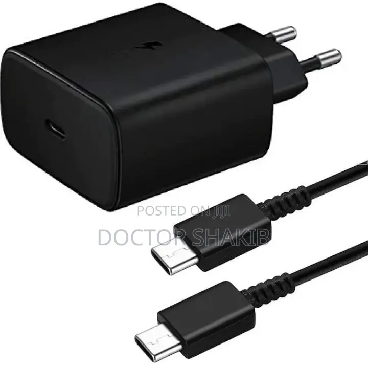 45W Type C to Type C Charger/ Original Samsung Charger