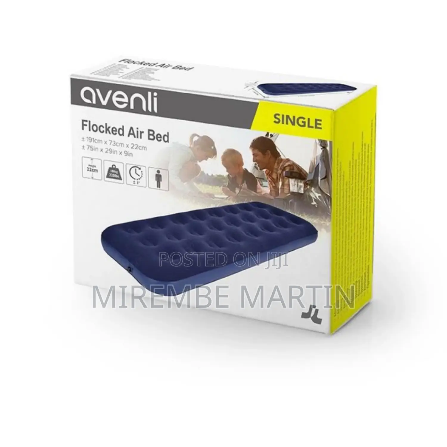 Avenli Flocked Air Bed.