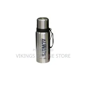 Always Stainless Steel Hot and Cold Flask- Silver