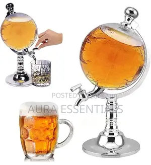 Large Global Shaped Beverage Dispenser