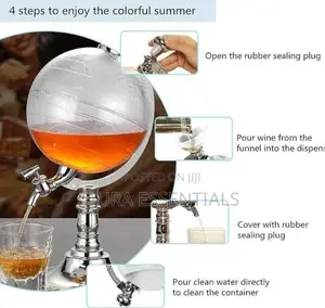 Large Global Shaped Beverage Dispenser