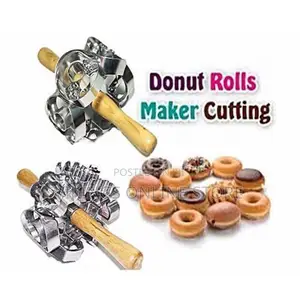 Donut Rolls Cutter Stainless Steel - Multicolour