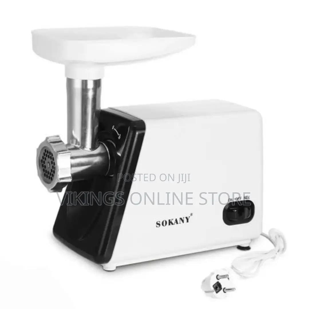 Sokany Electric Meat Grinder - White