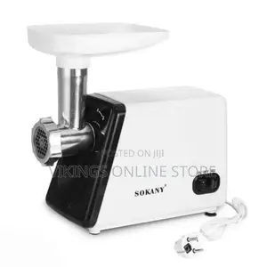 Sokany Electric Meat Grinder - White