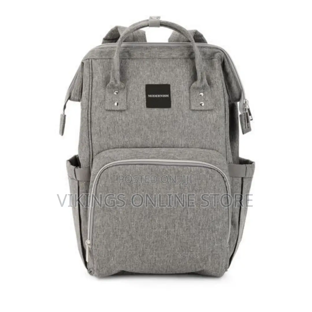 Multi- Function Diaper Bag - Grey.