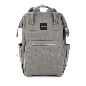 Multi- Function Diaper Bag - Grey.