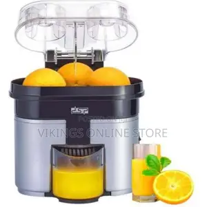 DSP Fast Electric Citrus Double Juicer Extractor-Silver
