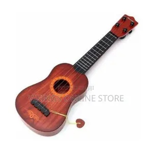 Kids Music Guitar 4 Strings Ages 3+ - Brown
