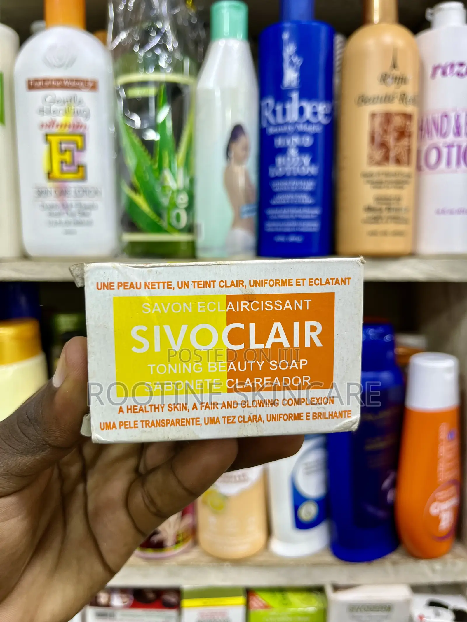 Sivoclair Toning And Lightening Soap