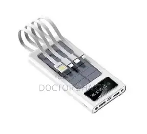 High Capacity Portable 4-in-1 Solar Power Bank