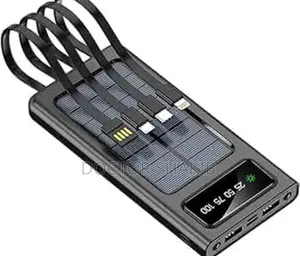 High Capacity Portable 4-in-1 Solar Power Bank