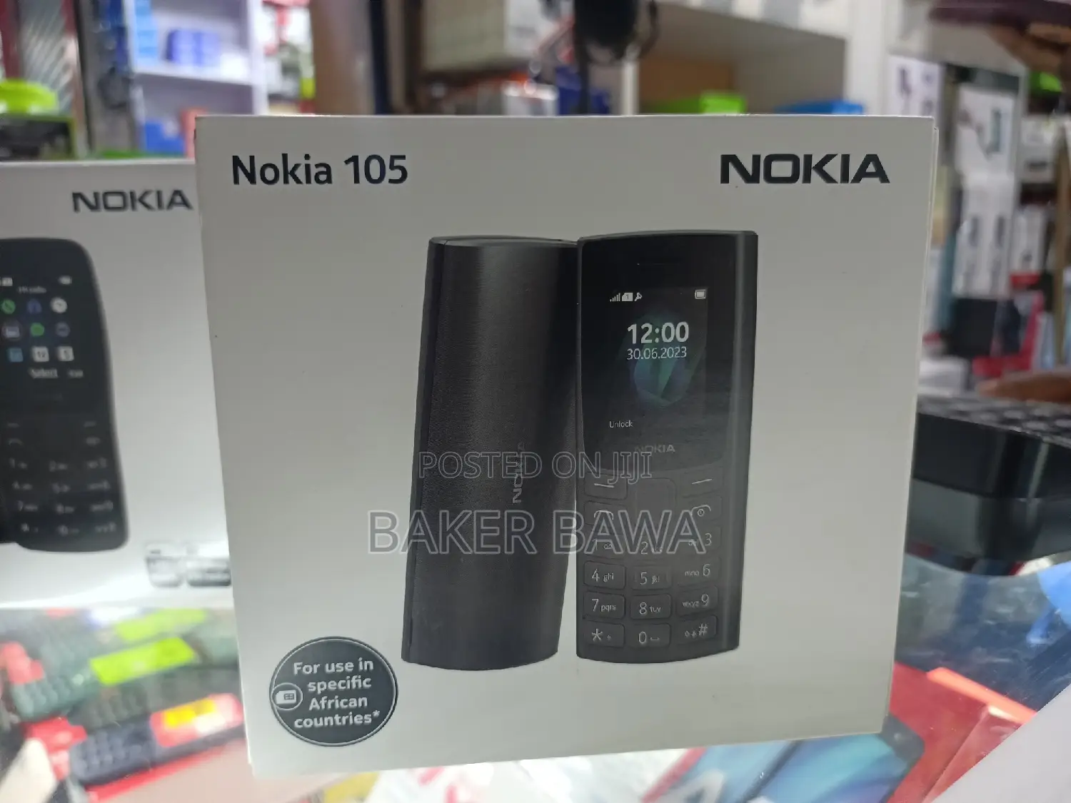 New Nokia 105 Black