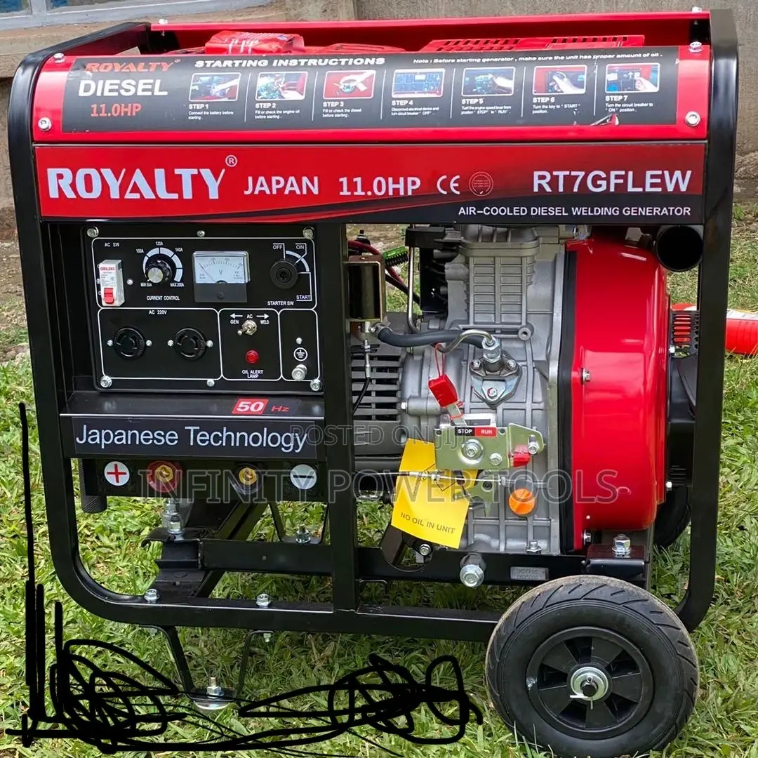 Diesel Welding Generator Royalty