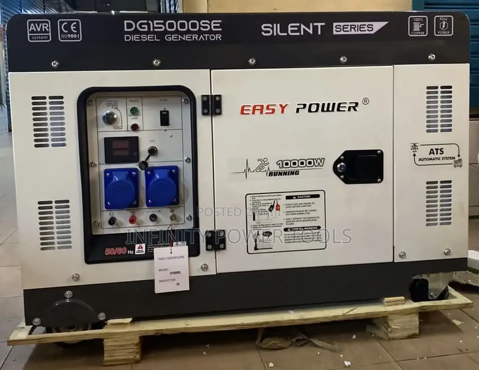 10kva Silent Generator Diesel Easy Power