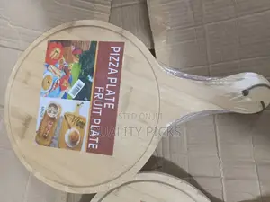 Wooden Pizza Plate