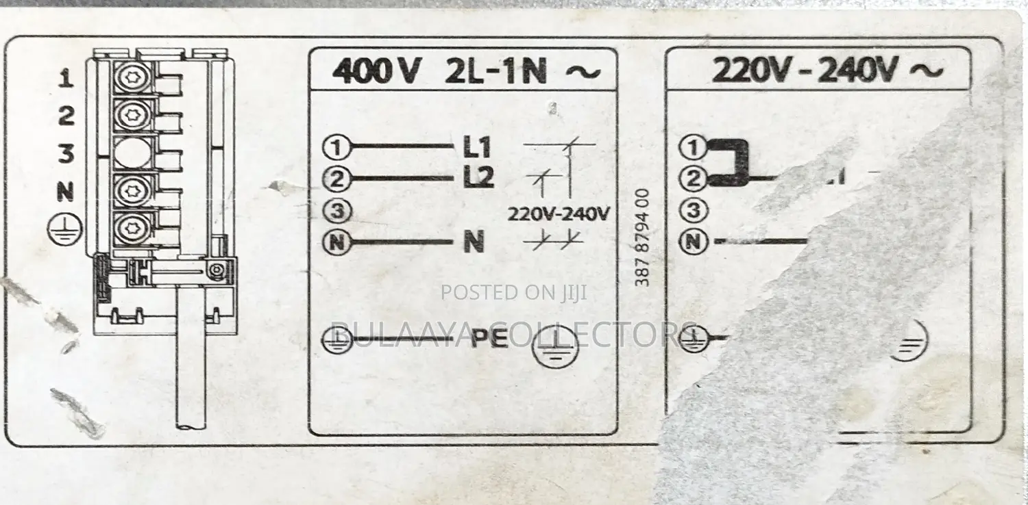 Electrolux 4 Hobs UK Used Ceramic Cook Top