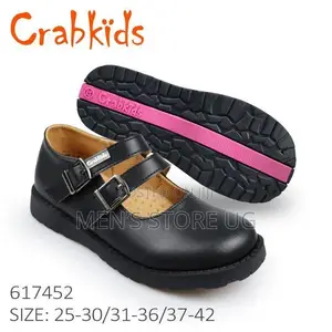 Crabkids Girls School Genuine Shoes