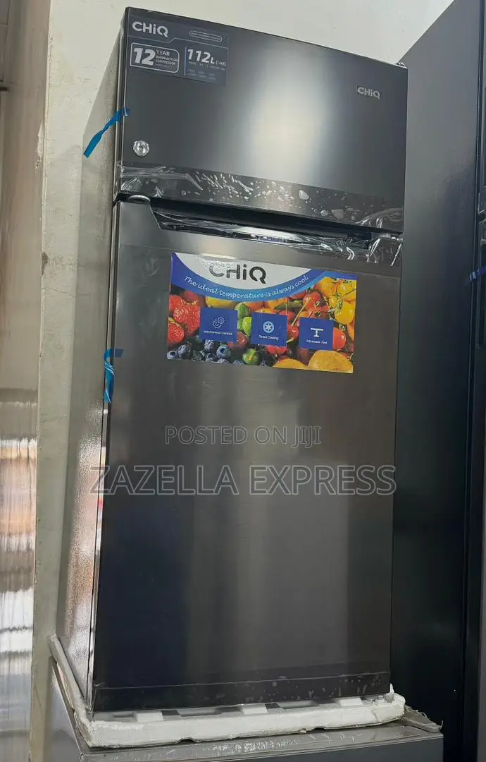 Chiq 150L Double Door Fridge
