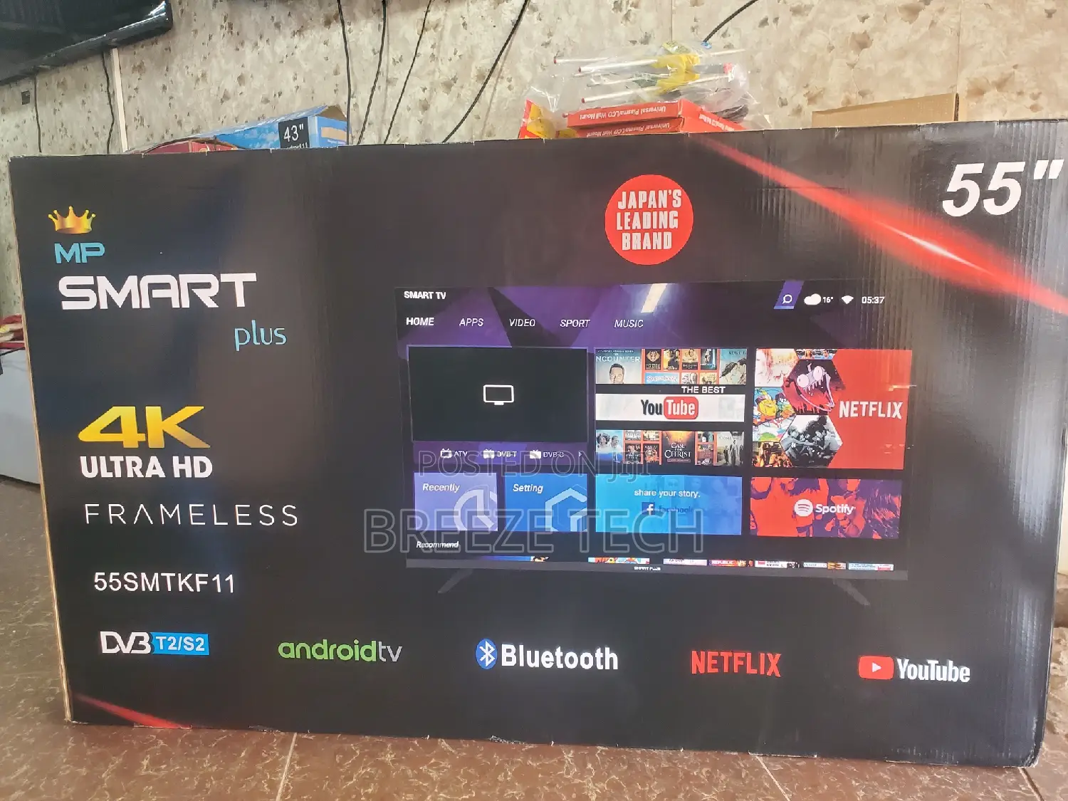 Smart Tv Smartplus 55"Inch