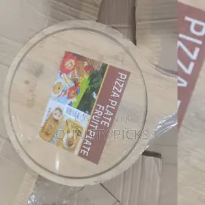 Wooden Pizza Plate
