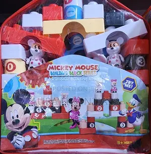 Mickey Mouse Kids Building Blocks