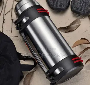 Stainless Steel Shoulder Strap Pot Travel Flask
