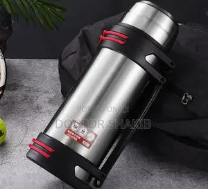 Stainless Steel Shoulder Strap Pot Travel Flask