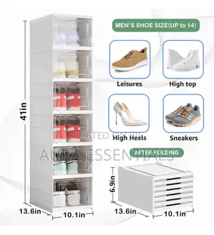 All in One Universal Shoe Storage Boxes