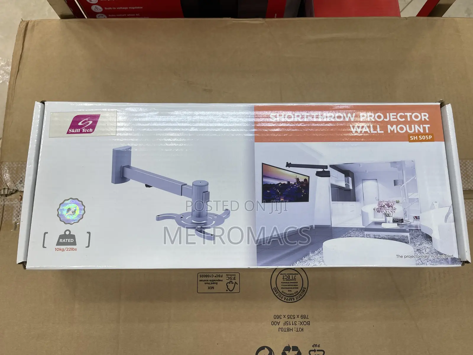 Universal Overhead Projector Wall Mount