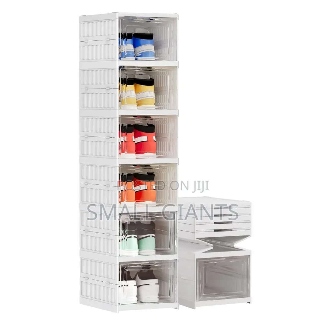 6-tier Foldable Shoe Organizer Box