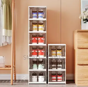 6-tier Foldable Shoe Organizer Box
