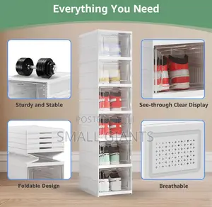 6-tier Foldable Shoe Organizer Box
