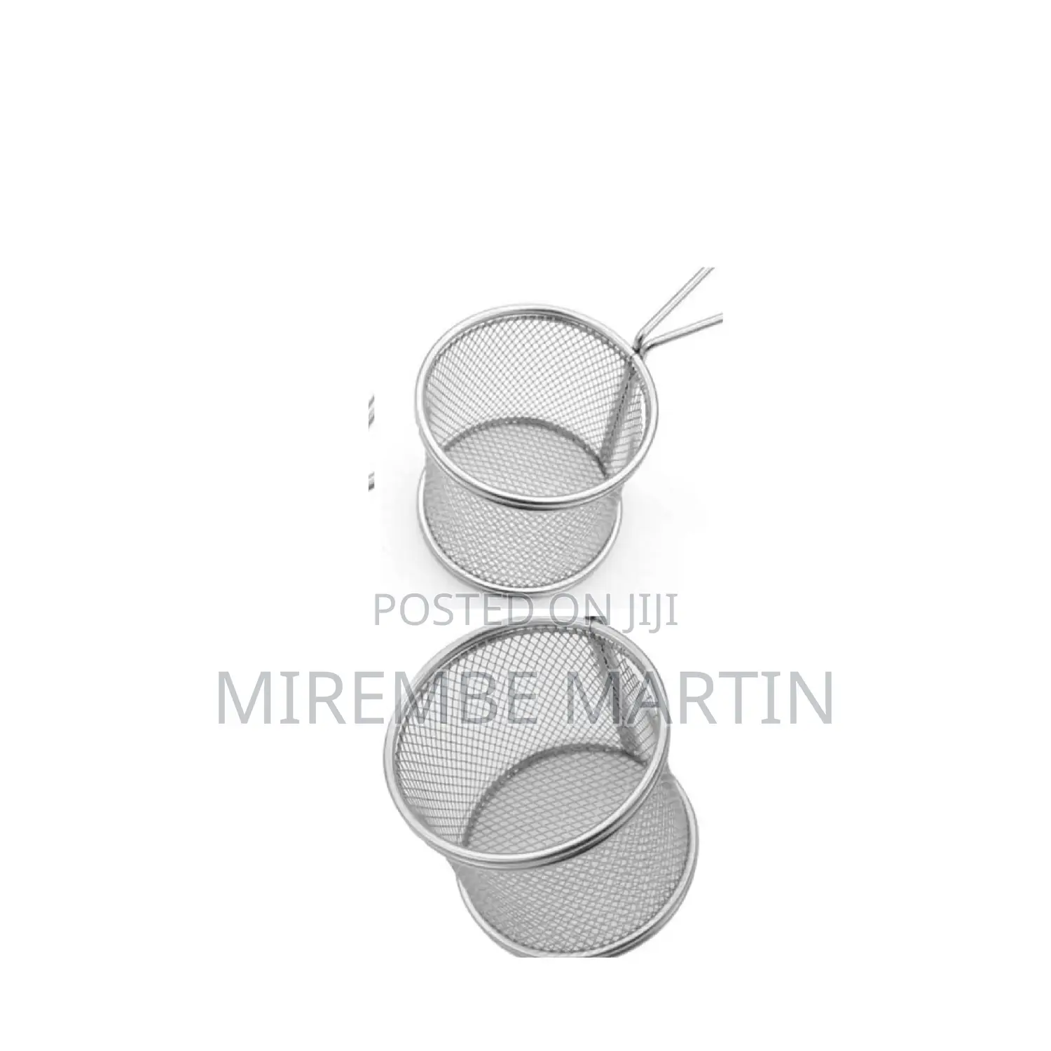 Round Mesh Frying Basket.