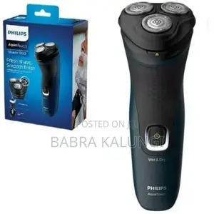 Philip Hair Shaving Smoother With Trimmer Black and Blue