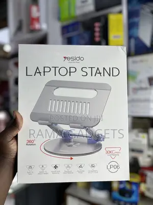 Laptop Stand 360 Degree Rotation - Silver - IP06 Yesido